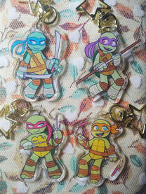 TMNT 2012 Charms