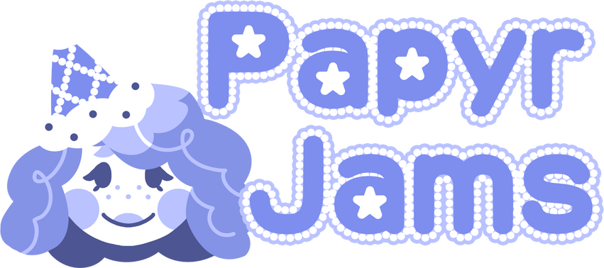 an image of sunday the clown and text reading paper jams